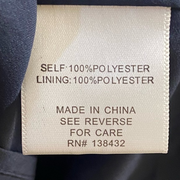 ModCloth Keyhole Navy Midi Dress Long Sleeve Size 22 NWT - Picture 13 of 13